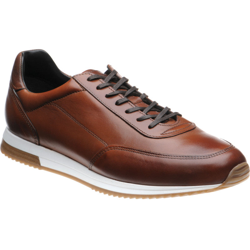 LOAKE  Bannister - Leather Sneakers - Cedar