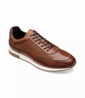 LOAKE  Bannister - Leather Sneakers - Cedar