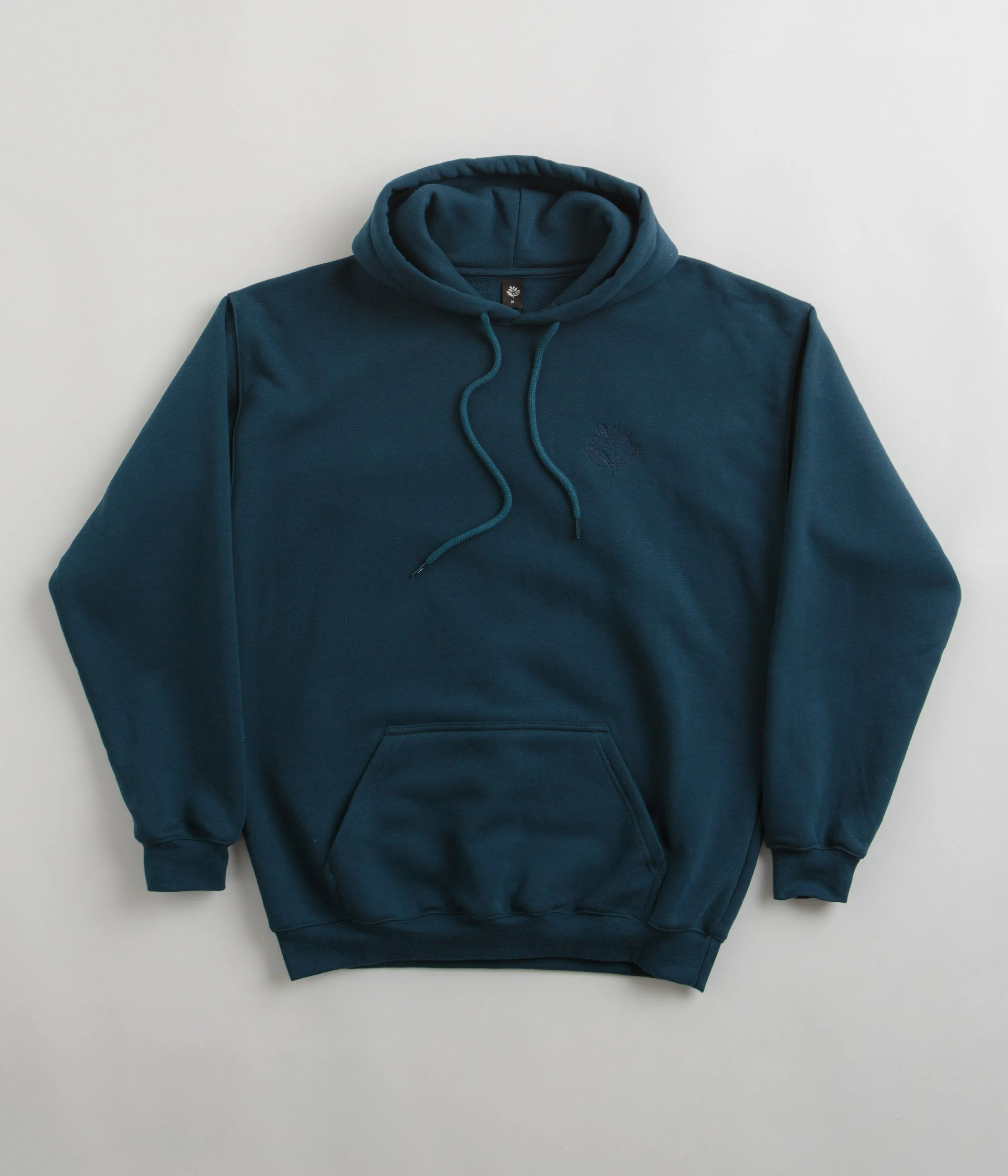 Magenta Embro Hoodie - Petrol Blue