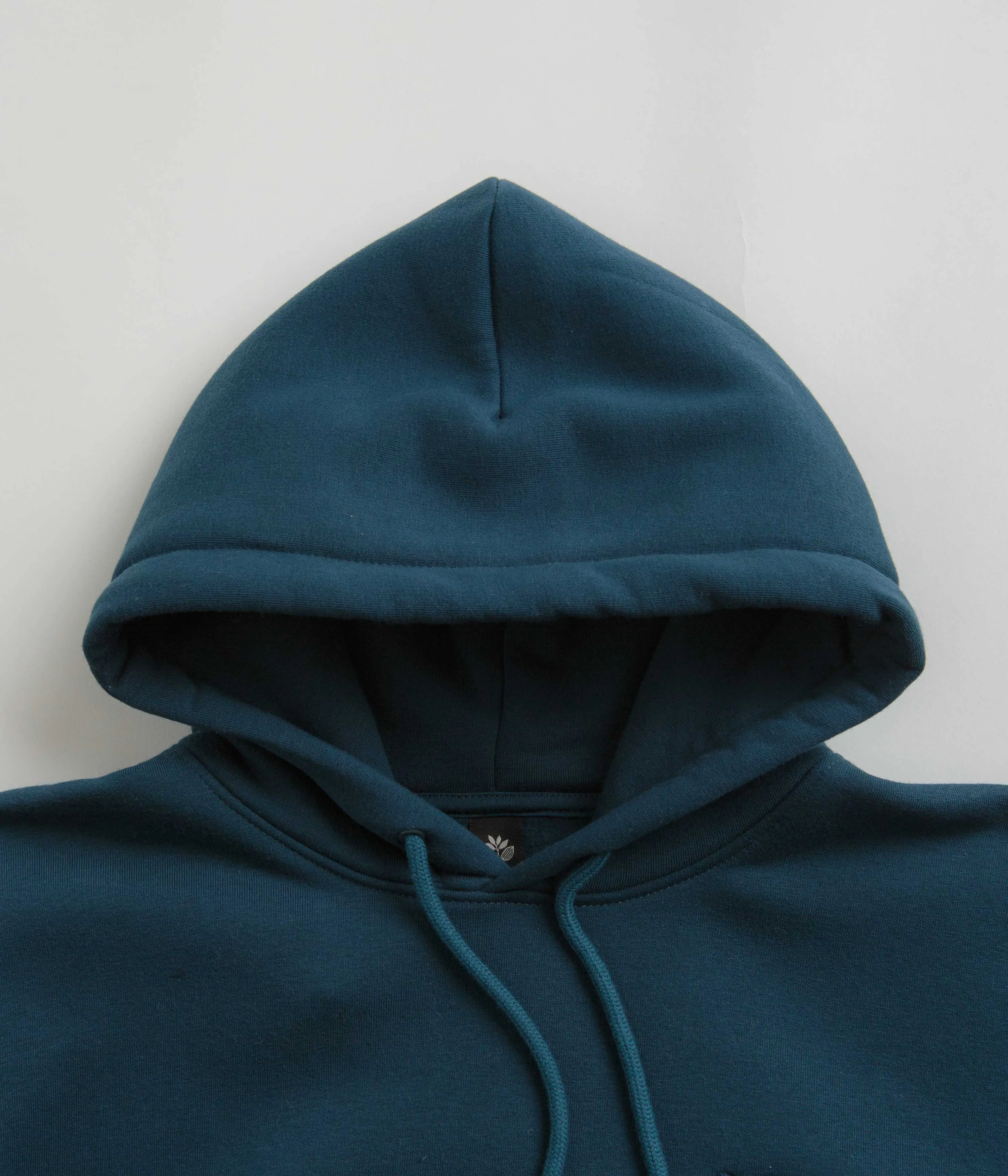 Magenta Embro Hoodie - Petrol Blue