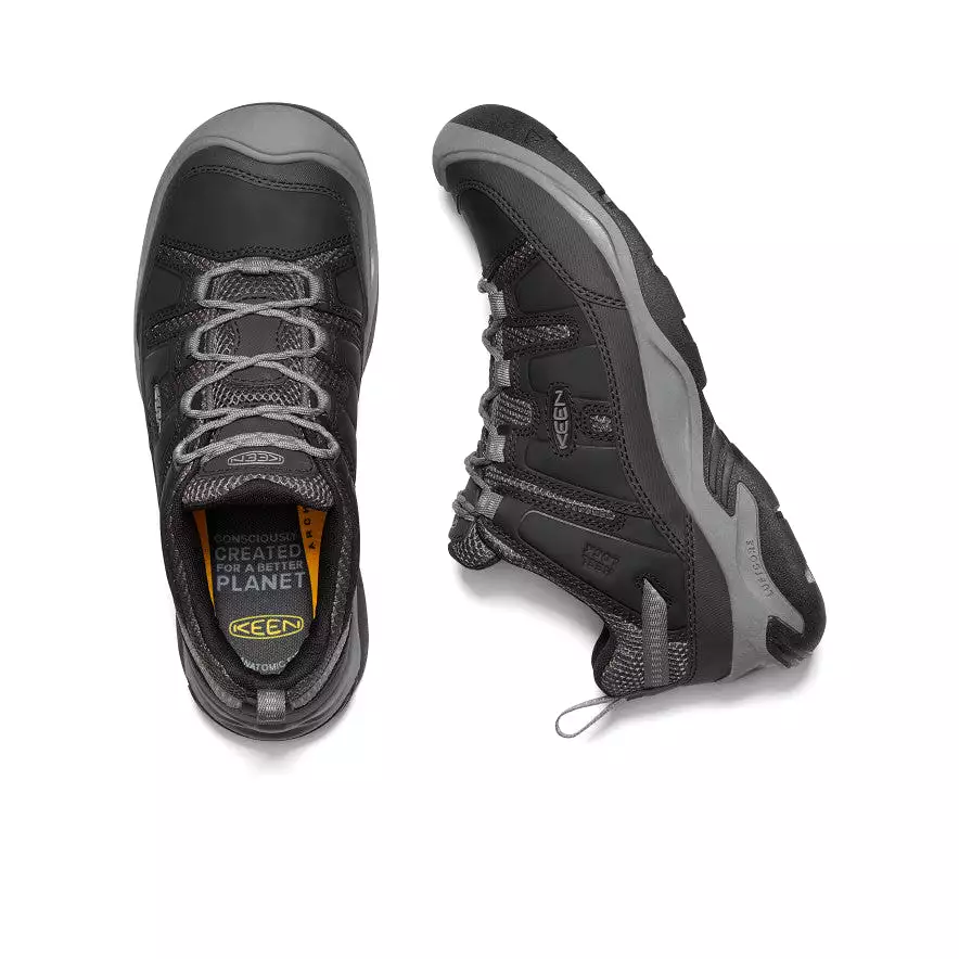 Men's Circadia Vent Shoe  |  Black/Steel Grey