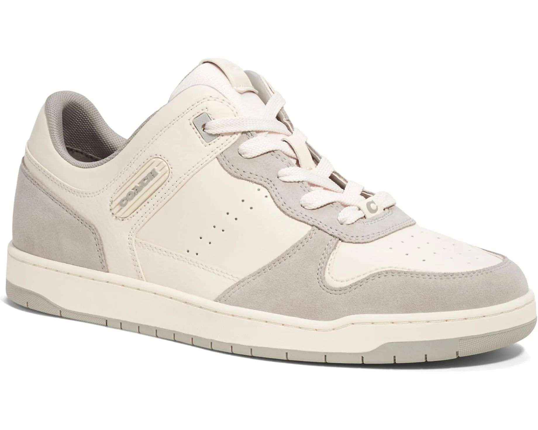 Men's COACH C201 Mixed Material Sneaker