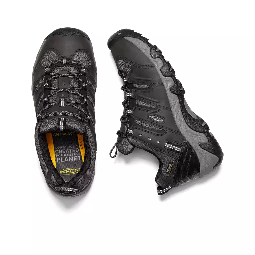 Men's Koven Waterproof Hiking Shoe  |  Black/Drizzle