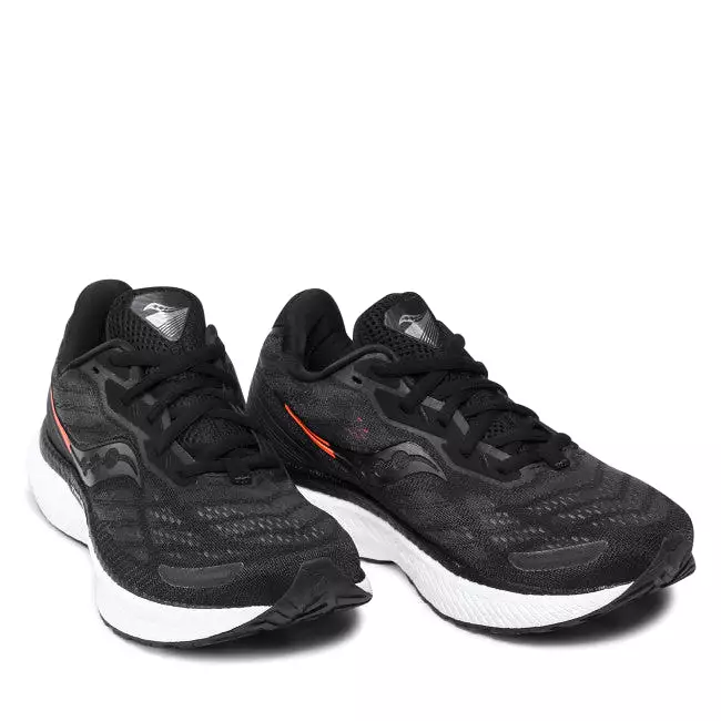 Mens Saucony Triumph 19 - Running Shoes Black/White