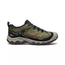 Men's Targhee IV Waterproof Hiking Shoe  |  Dark Olive/Gold Flame