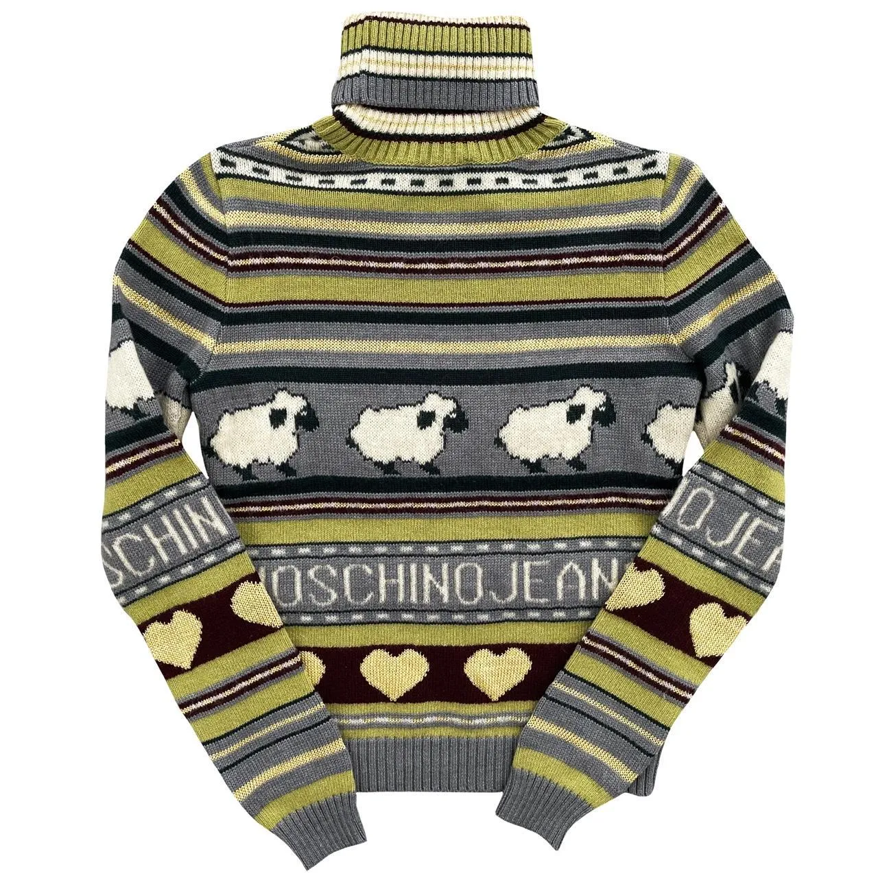 Moschino Jeans Roll Neck Jumper