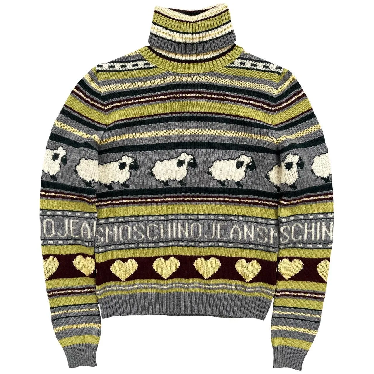 Moschino Jeans Roll Neck Jumper