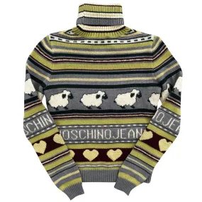 Moschino Jeans Roll Neck Jumper