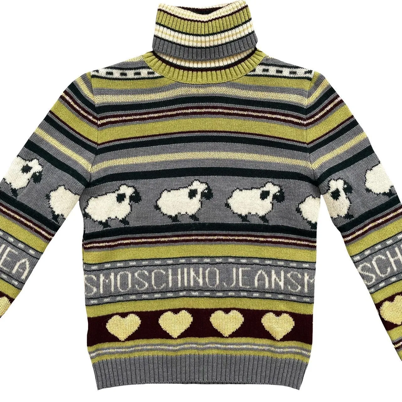 Moschino Jeans Roll Neck Jumper