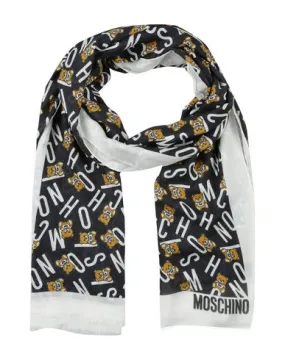 Moschino Women Scarf Black -- --