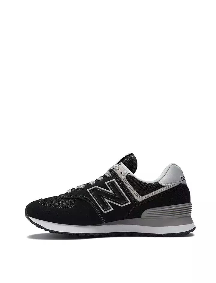 New Balance 574 Trainers Black / White