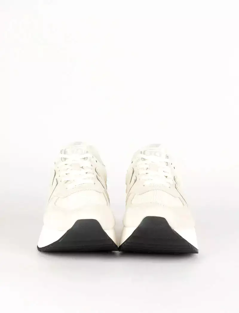 New Balance Womens 574+ Trainers White / White