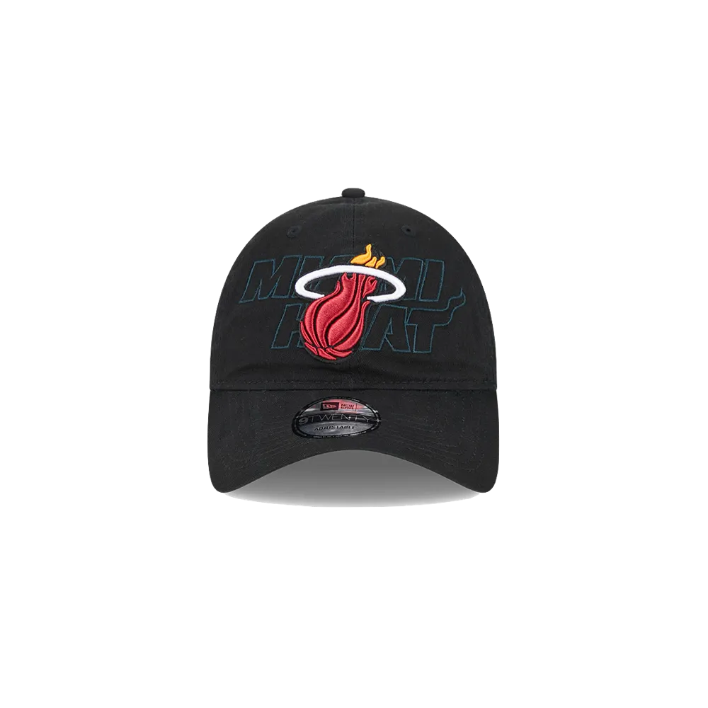 New Era Miami HEAT 2023 Draft Dad Hat