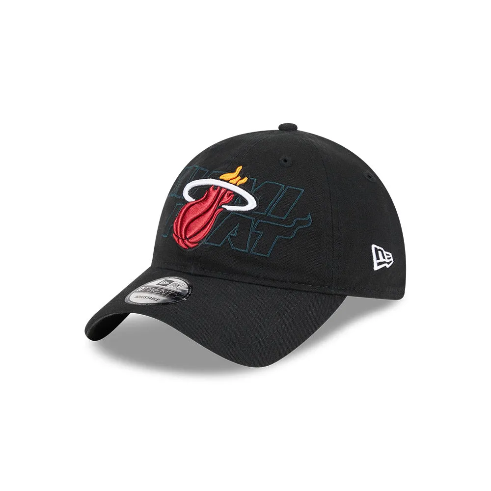 New Era Miami HEAT 2023 Draft Dad Hat