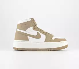 Nike Air Jordan 1 Elevate Mid Trainers White Desert Sail