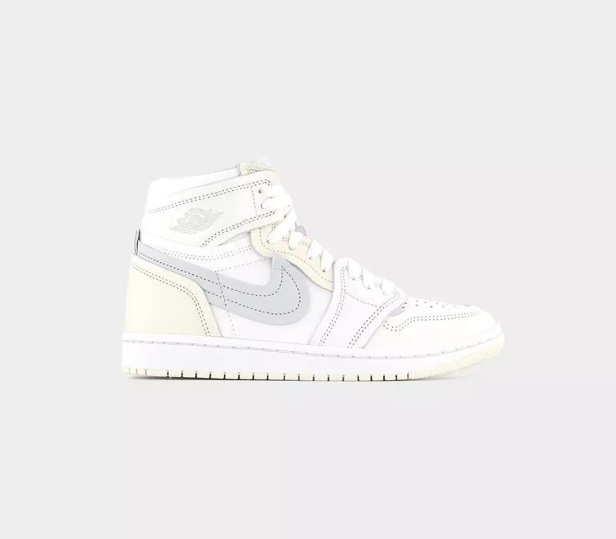 Nike Jordan 1 Hi MM Trainers White Pure Platinum Sail Coconut Milk