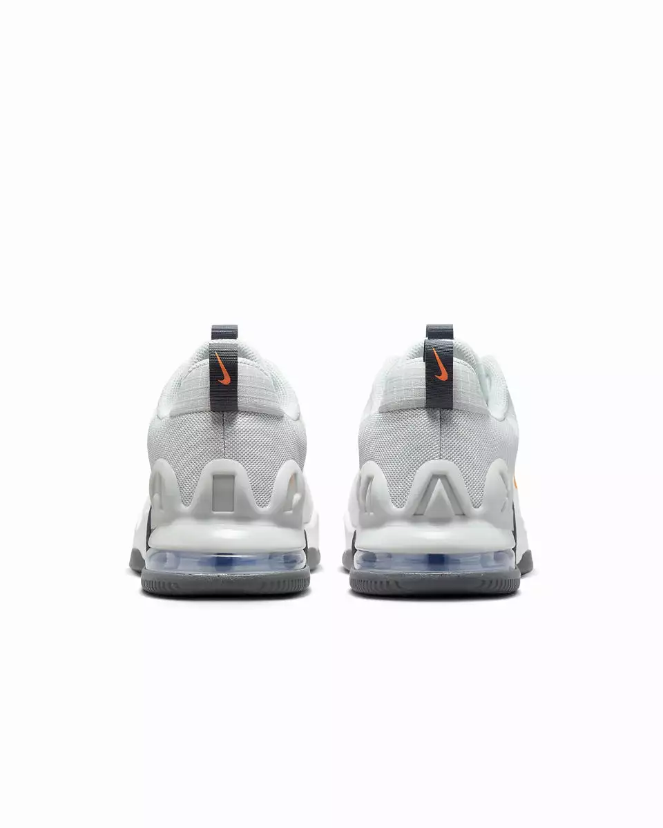 NIKE MEN'S AIR MAX ALPHA TRAINER 5 WHITE/ORANGE SHOE