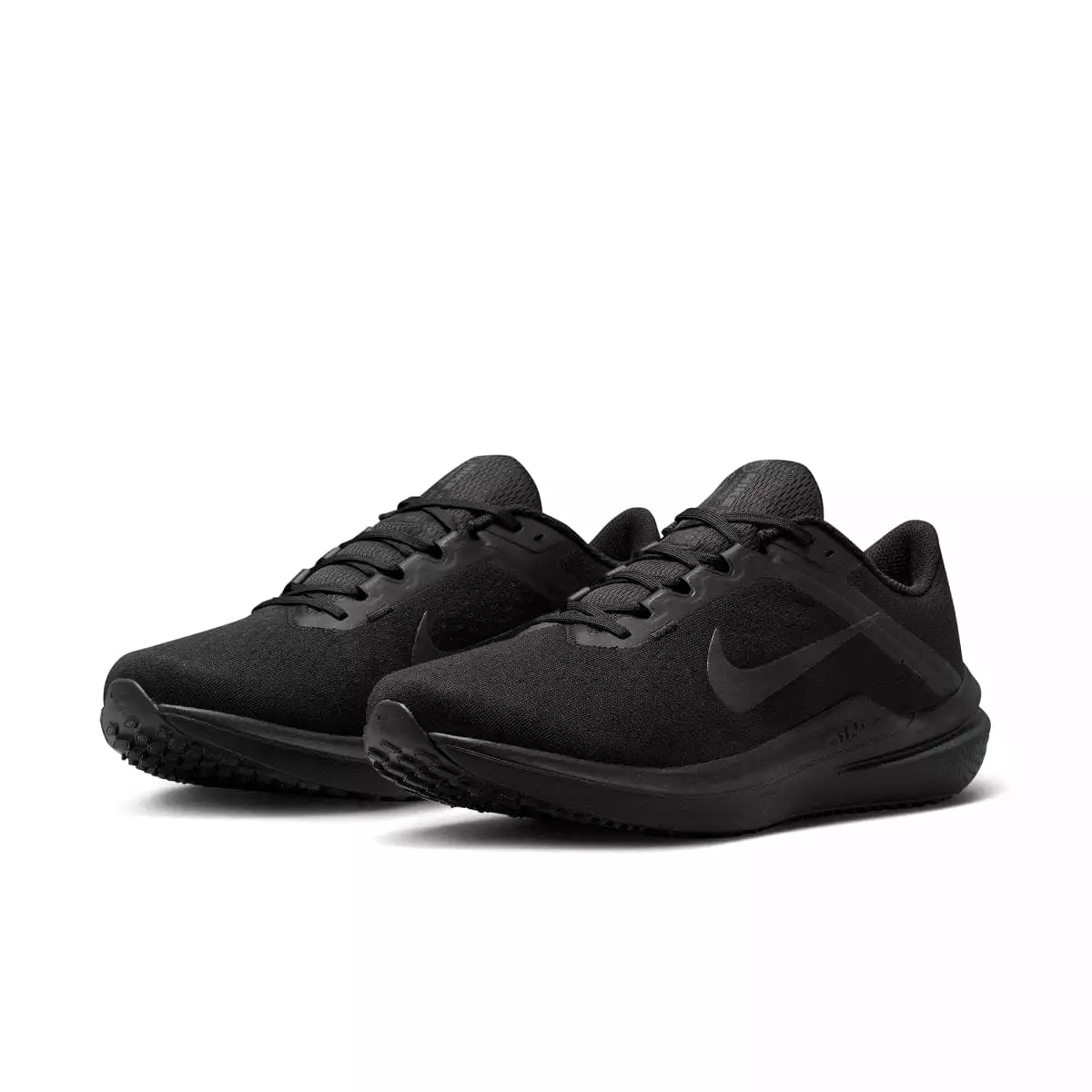 NIKE MEN'S WINFLO 10 TRIPLE BLACK ROAD RUNNING SHOES