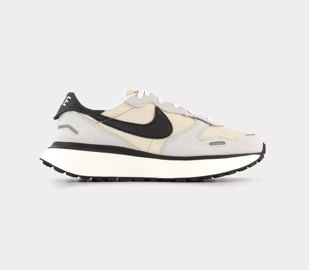 Nike Phoenix Waffle Summit White Black Sanddrift Sail Trainers