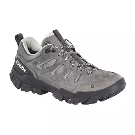 Oboz Women's Sawtooth X Low Waterproof Hiking Shoes - Hazy Gray