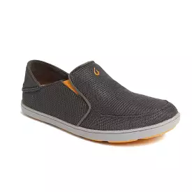 OluKai Men's Nohea Mesh Slip-On Dark Shadow