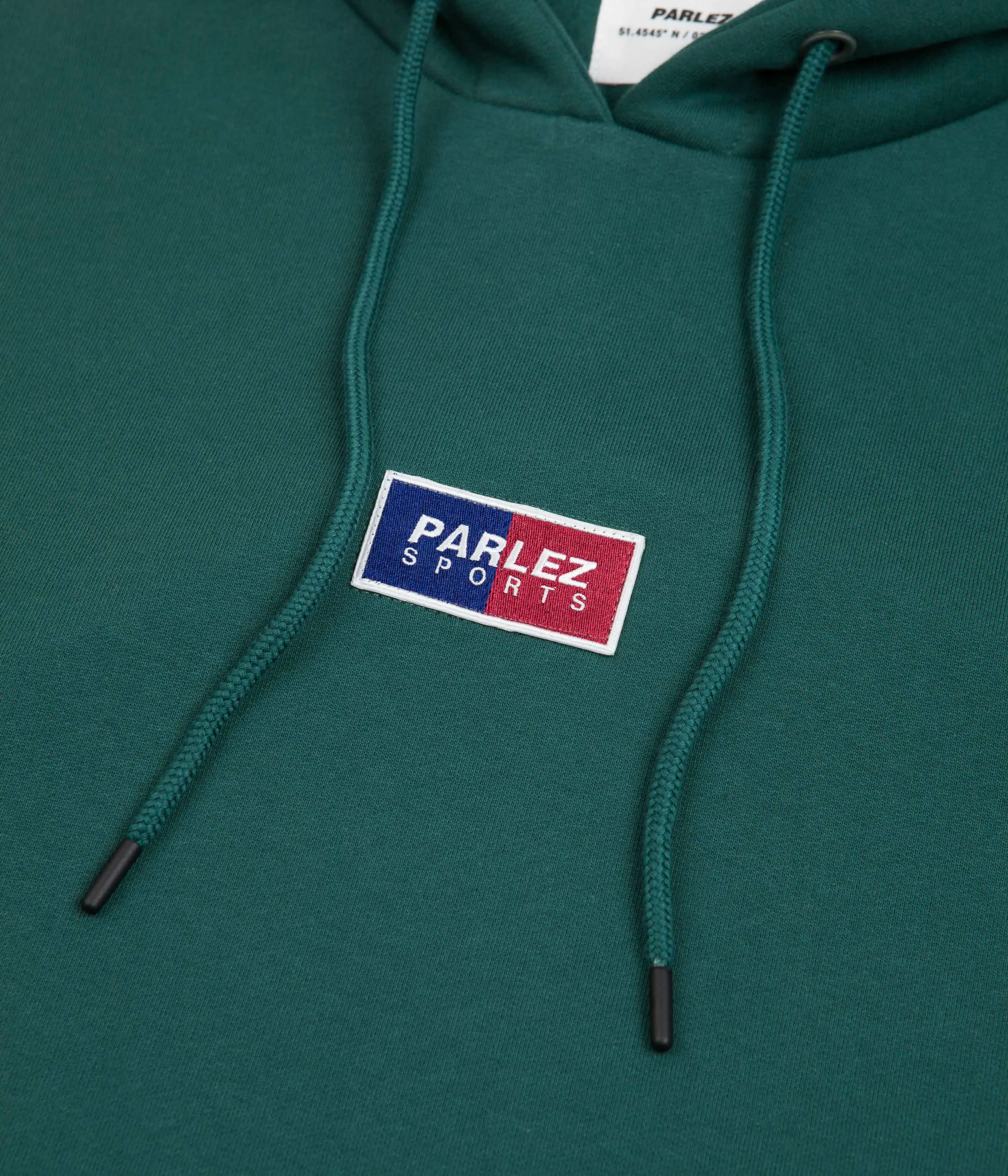 Parlez Kuff Hoodie - Deep Teal