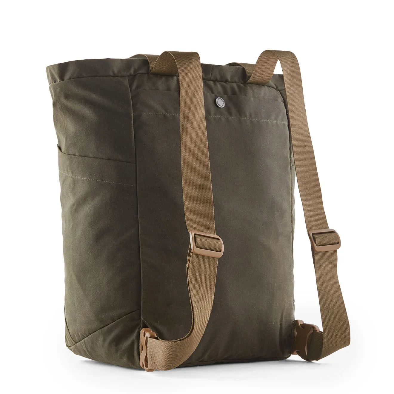 Patagonia Waxed Canvas Tote Pack 27L Basin Green