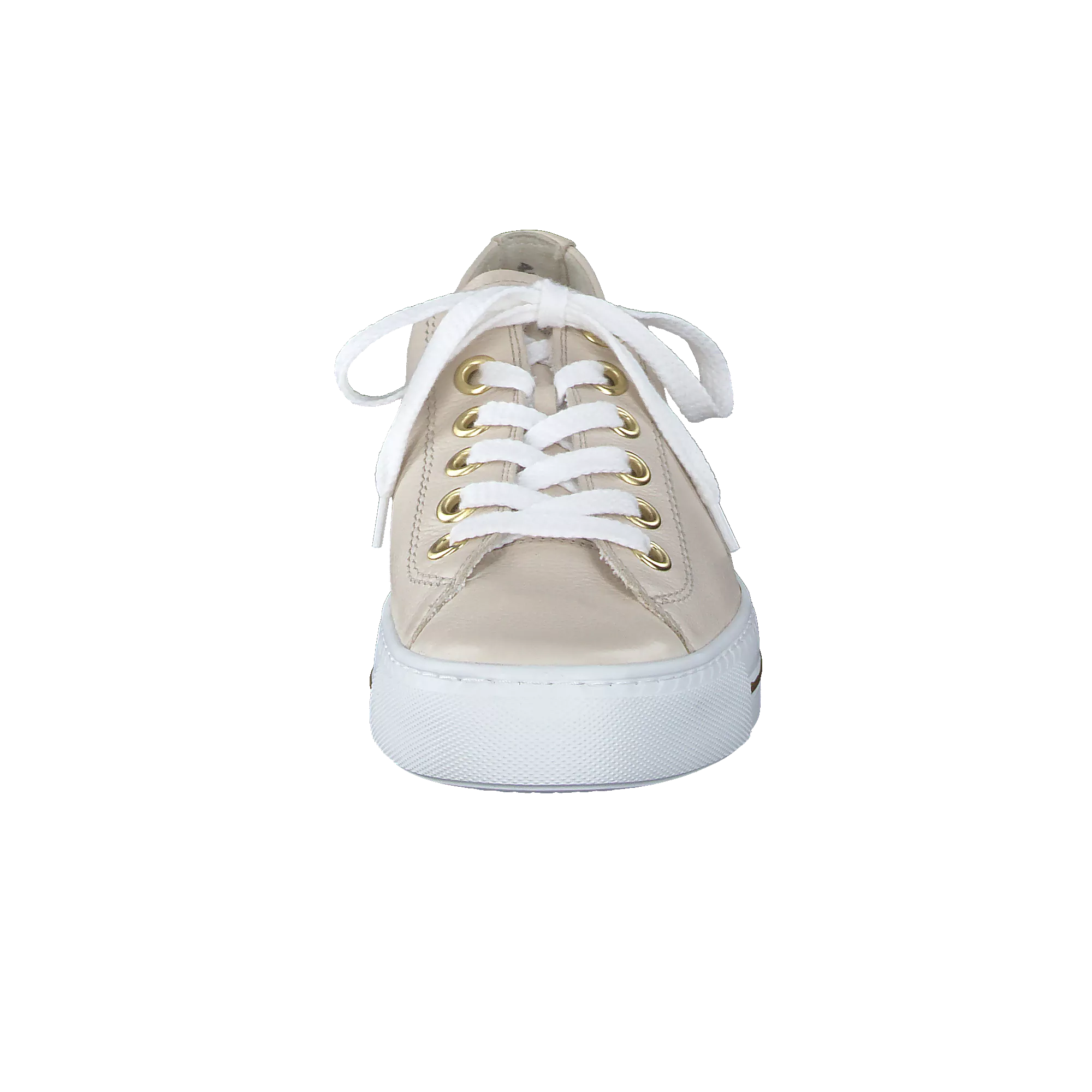 Paul Green Cream Leather trainer 4704 -285