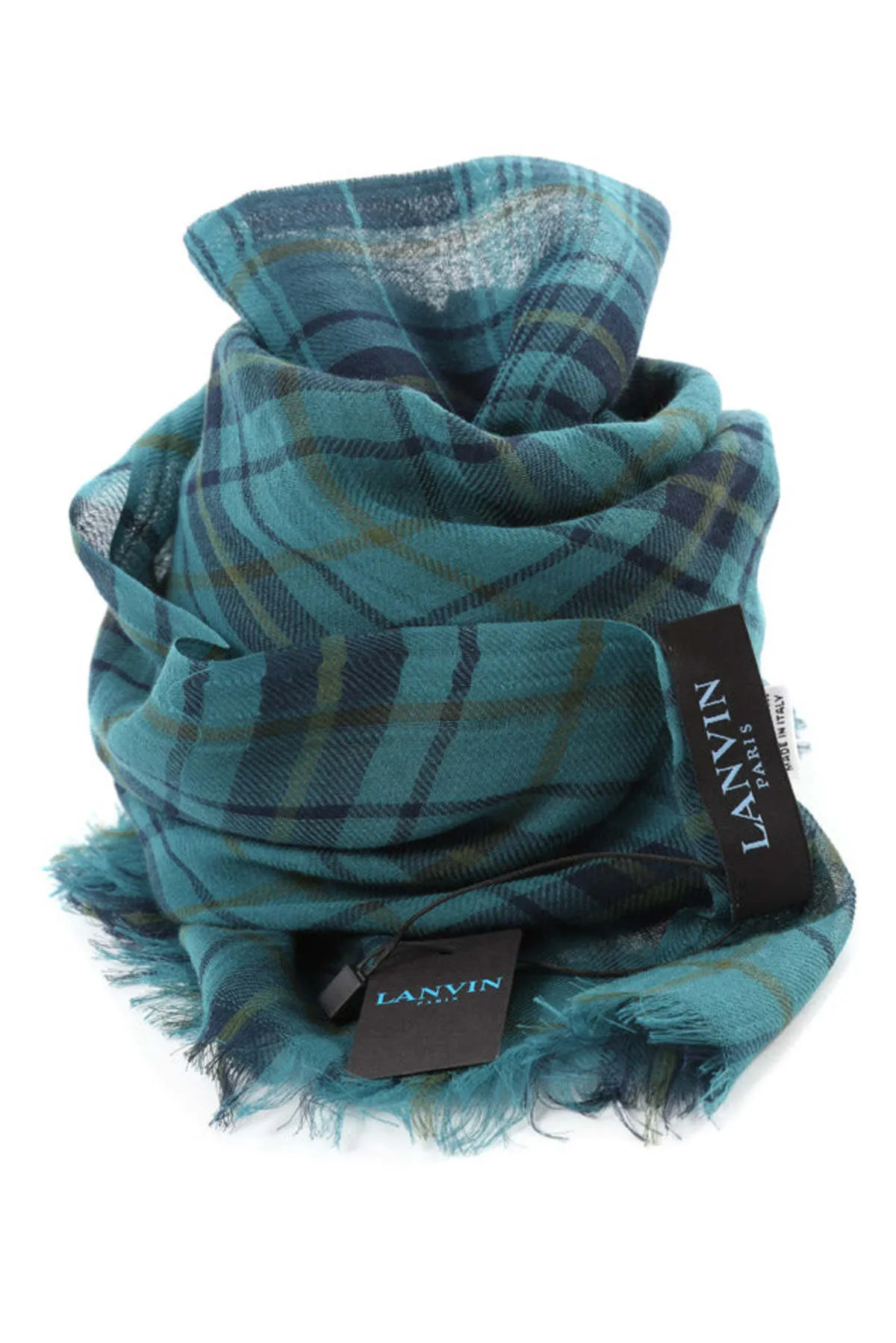 Plaid Scarf - Green