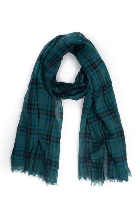 Plaid Scarf - Green