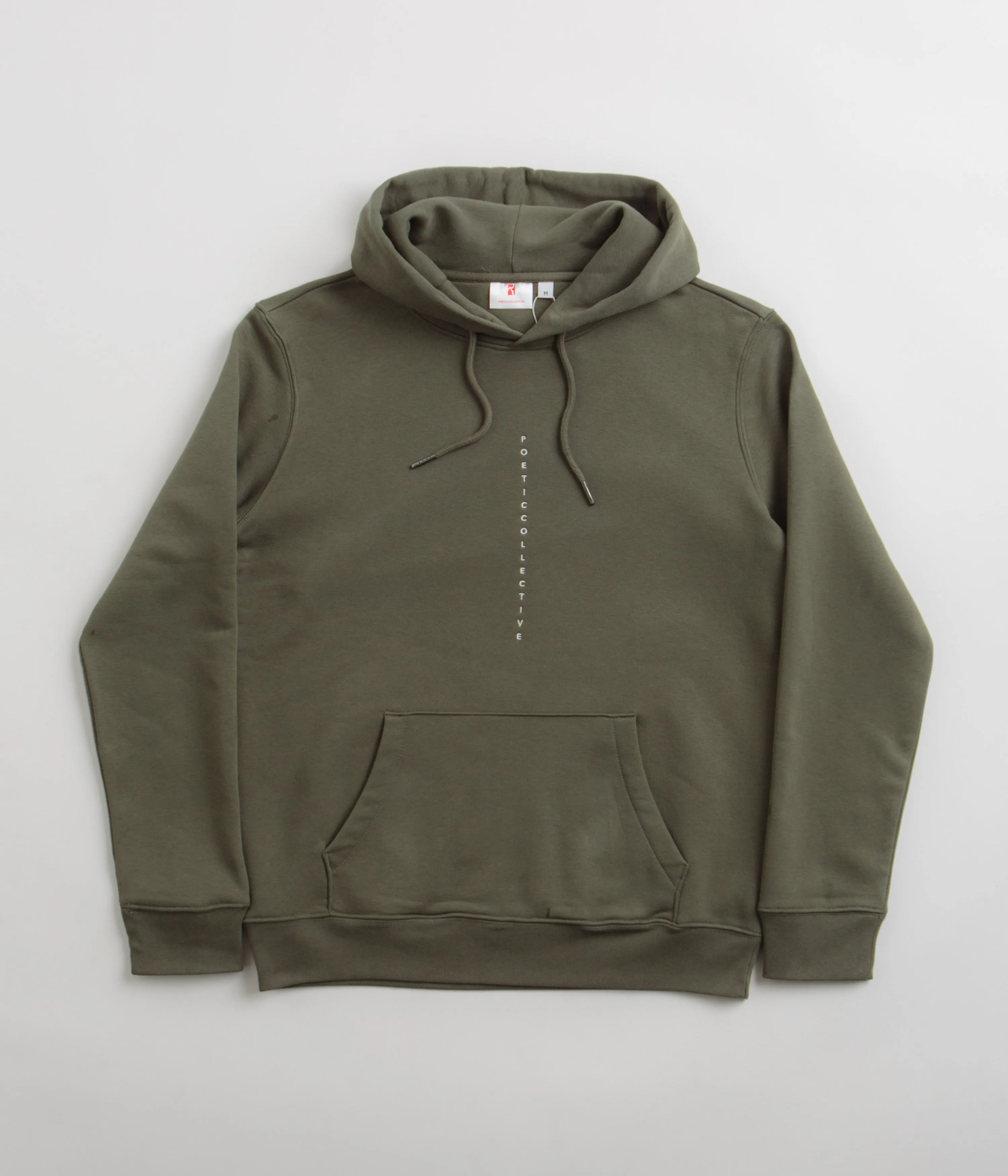 Poetic Collective Flower Hoodie - Khaki