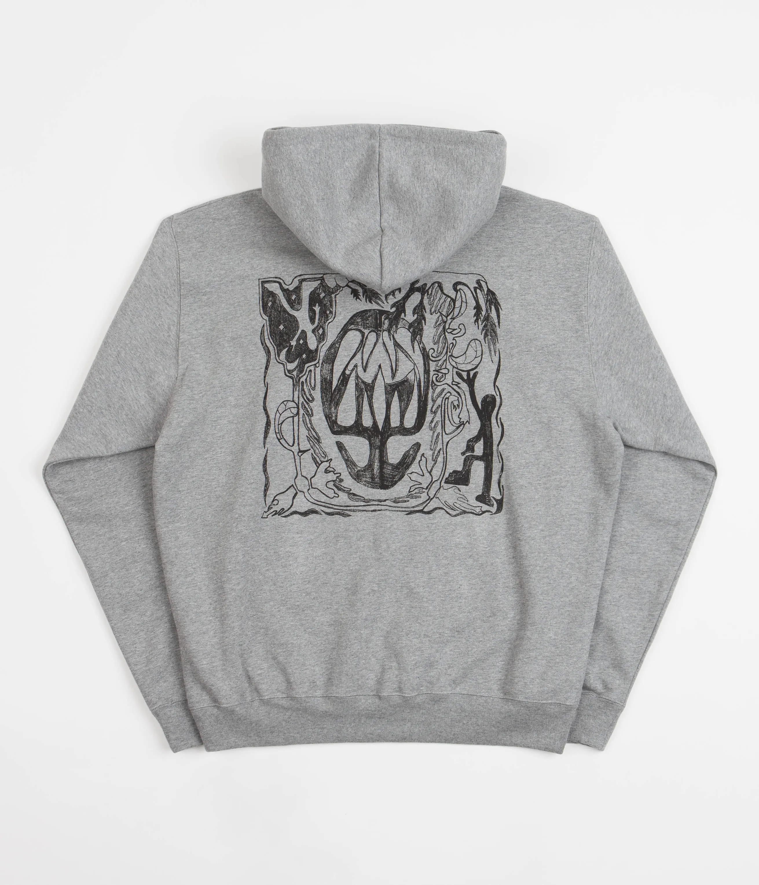 Polar Jungle Hoodie - Heather Grey