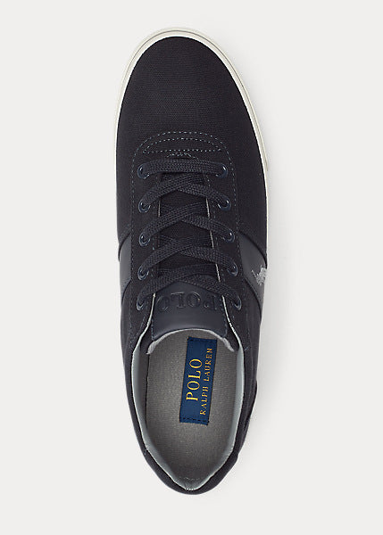 Polo Ralph Lauren-Hanford Canvas Sneakers - Dark Carbon Grey