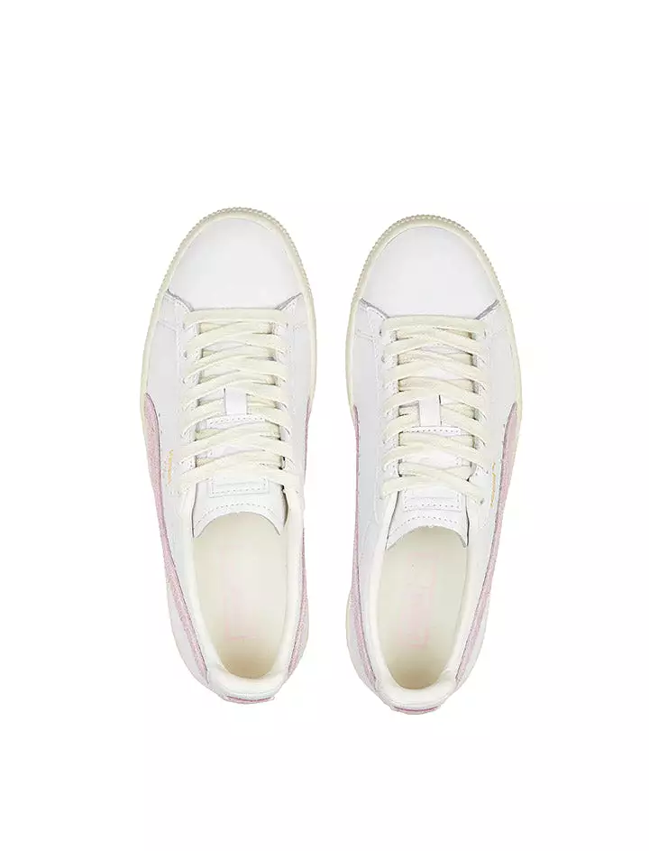 Puma Clyde Base Trainer Puma White / Pearl Pink / Puma Team Gold