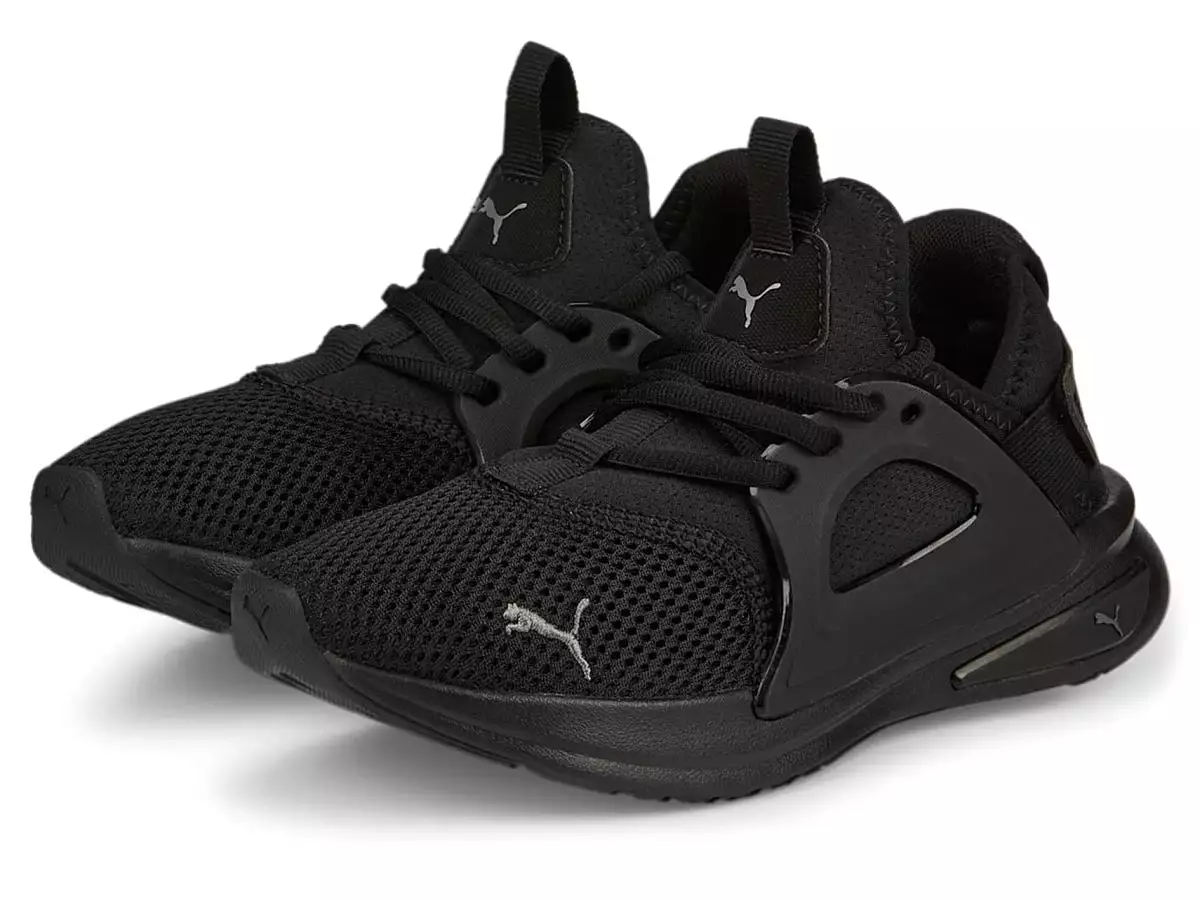 PUMA JUNIOR ENZO BLACK SHOES