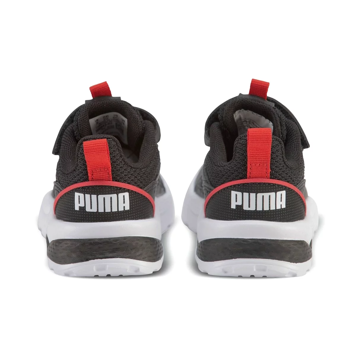 PUMA KIDS ANZARUN BLACK/RED SHOES