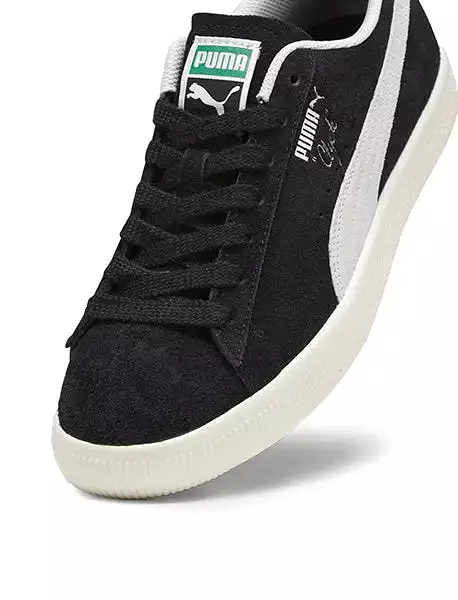 Puma Womens Clyde Teasel Puma Black / Frosted Ivory