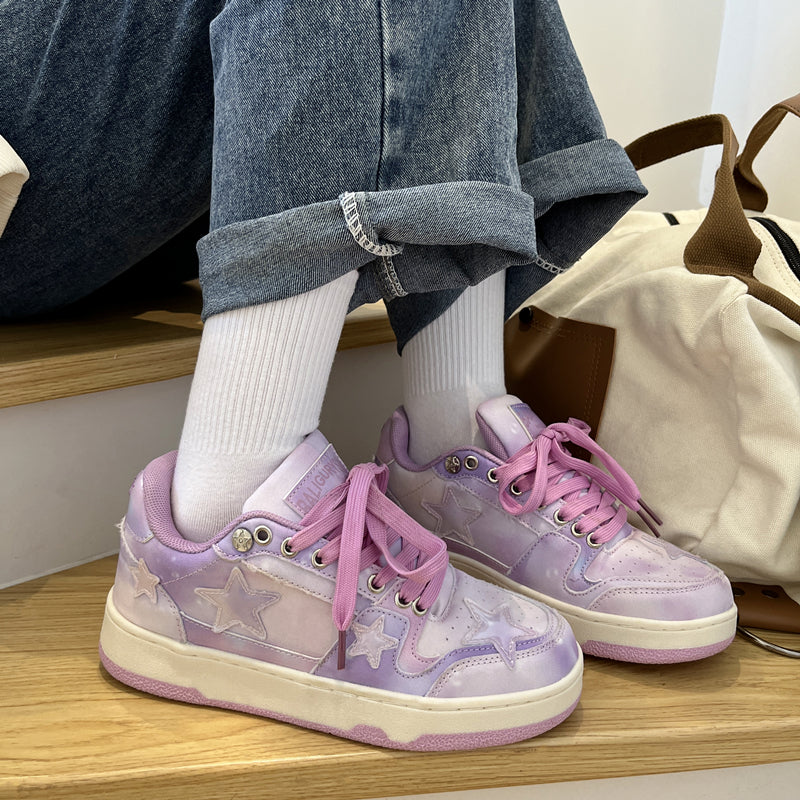 Purple Star Casual Sneakers