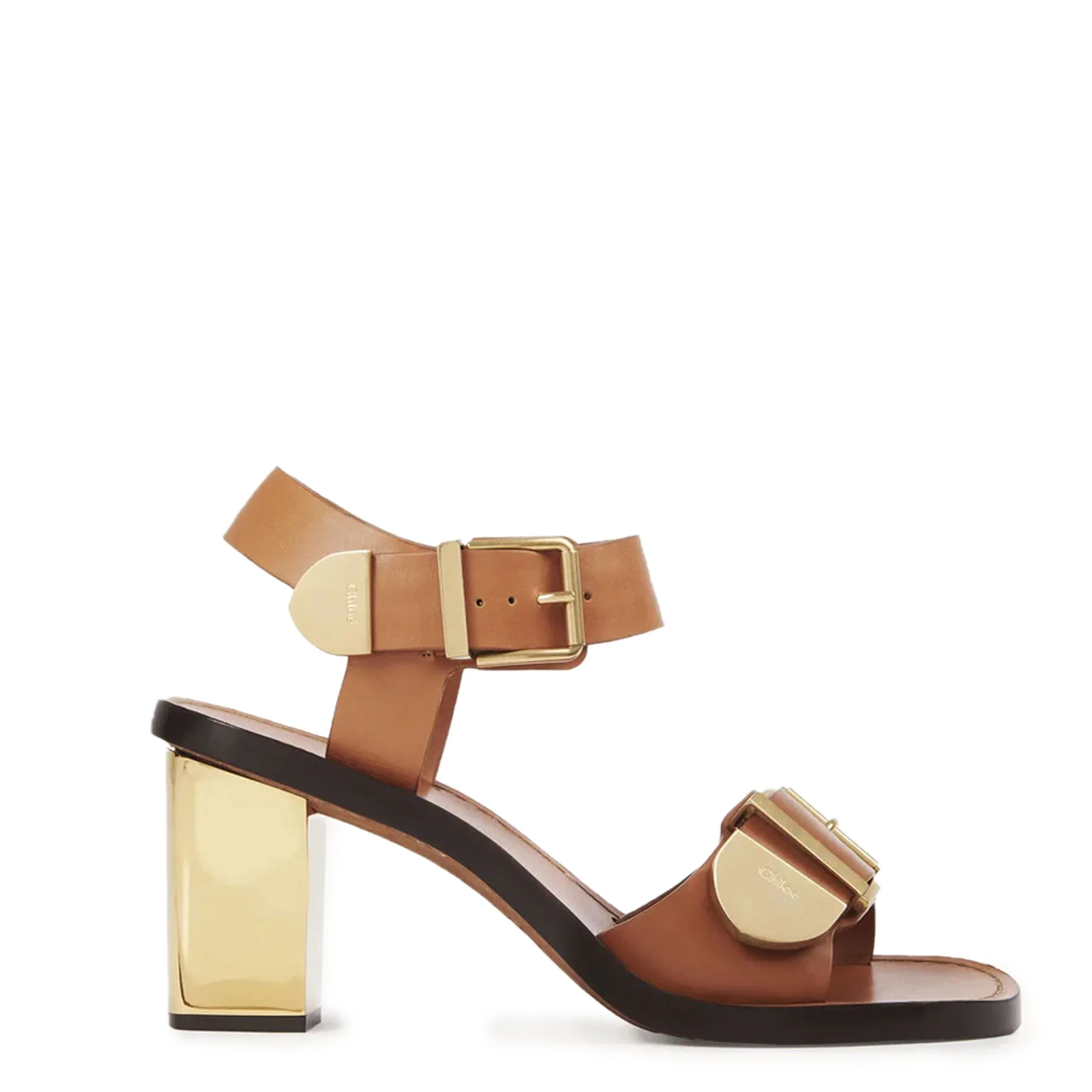 Rebecca Gold Heel, 70 Luminous Ochre