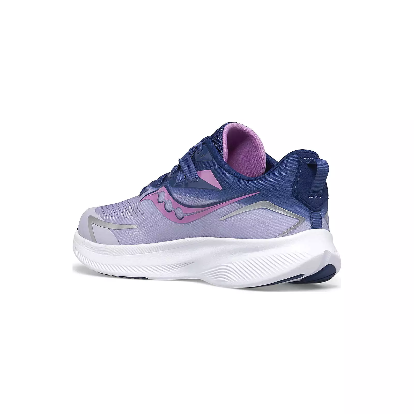 Ride 15 Big Kid's Running Shoe - Mauve, Indigo