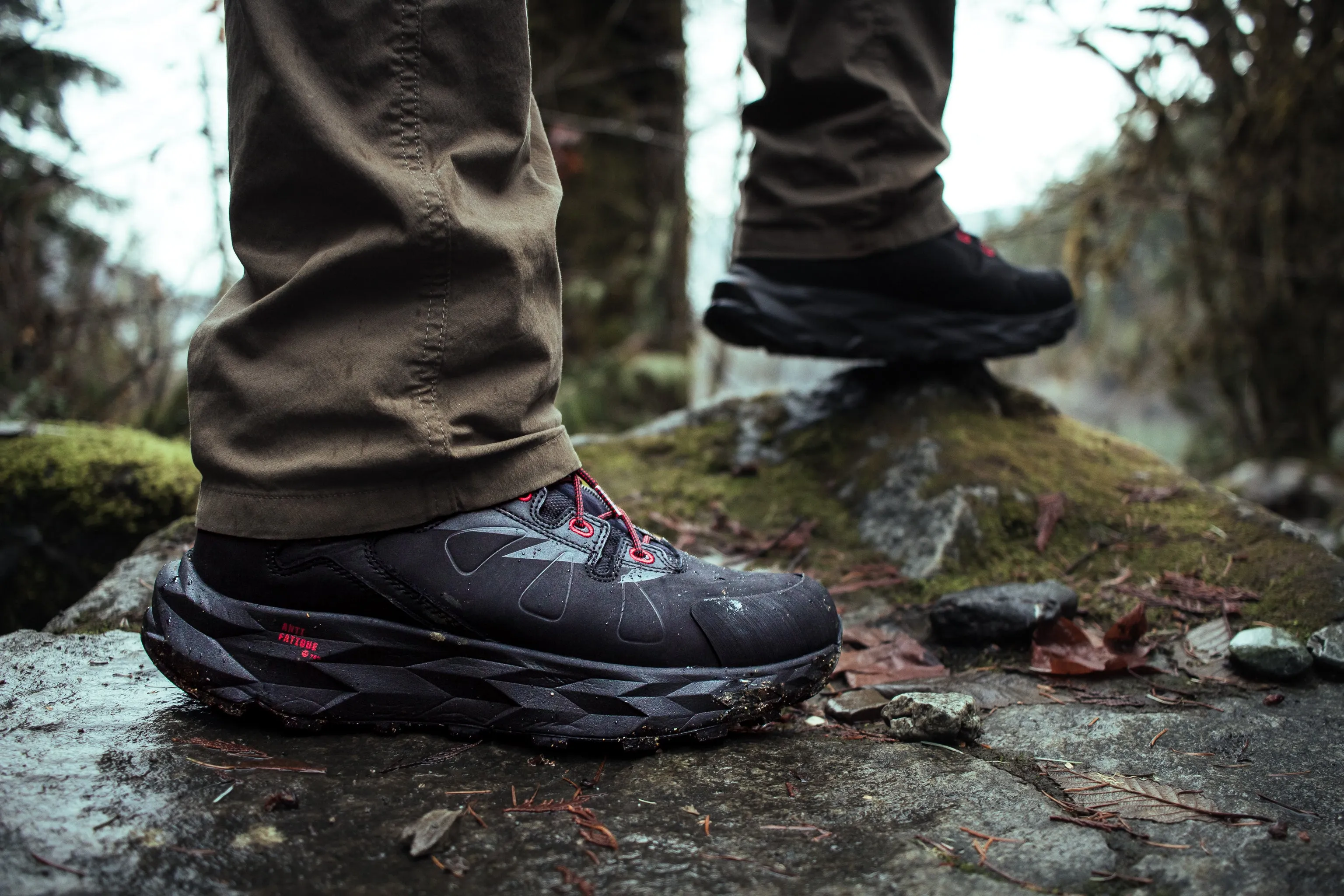 ROCKROOSTER Farmington Black 6 Inch Waterproof Hiking Boots with VIBRAM® Outsole  OC21034