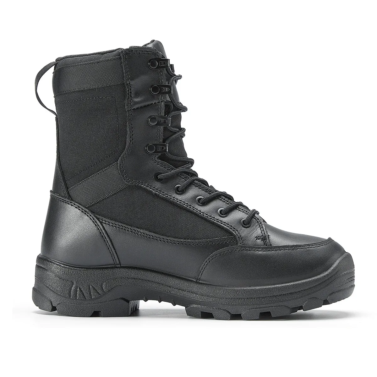 ROCKROOSTER M.G.D.B. 8 inch Black Soft Toe Waterproof Tactical and Law Enforcement Boots AB7013