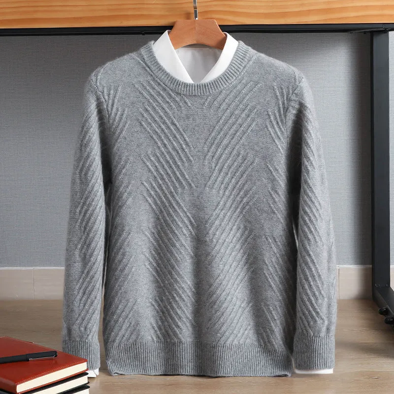 Round Neck Padded Sweater