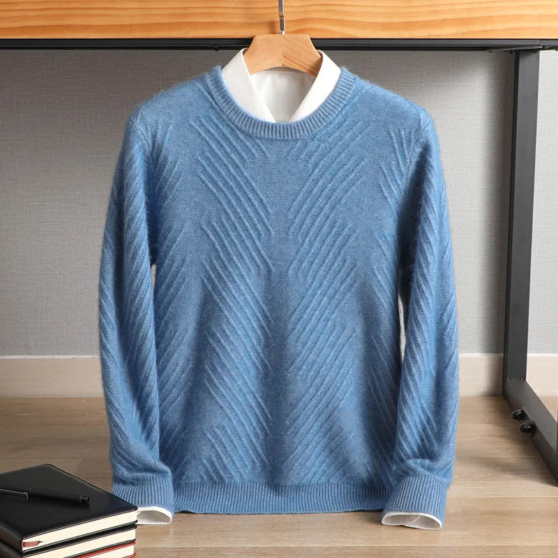 Round Neck Padded Sweater