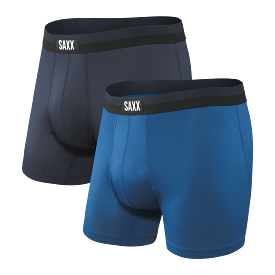 Saxx Sport Mesh Boxer Fly, 2PK