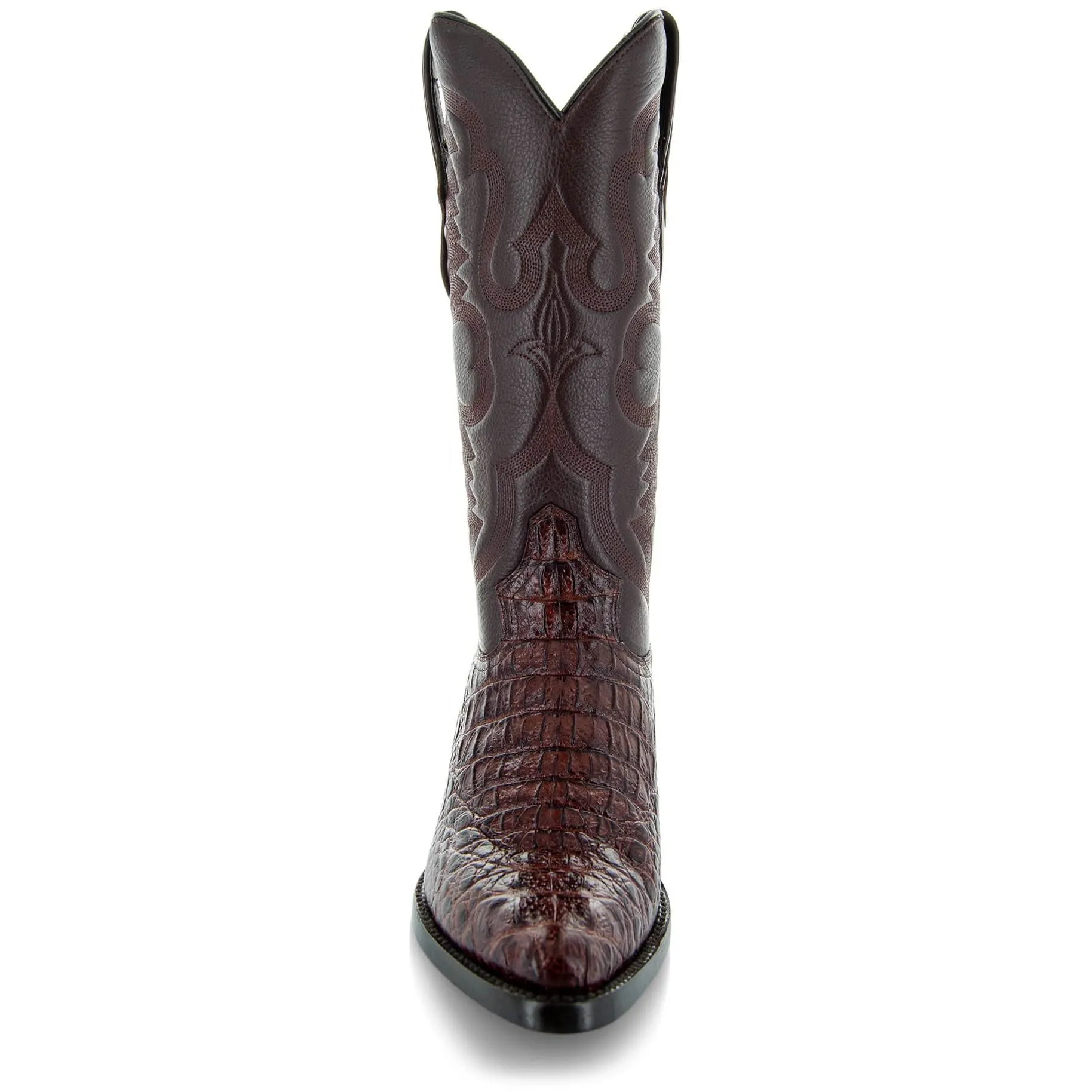 Soto Boots Men's Gator Tail Print Cowboy Boots (H7006)