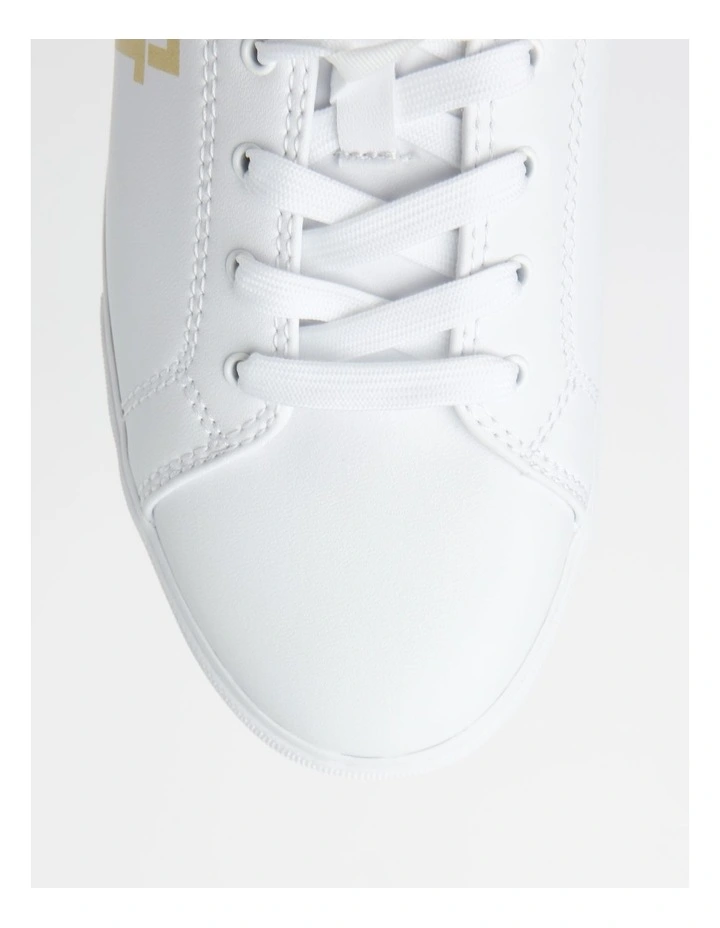 TH Gold Crest Sneaker in White