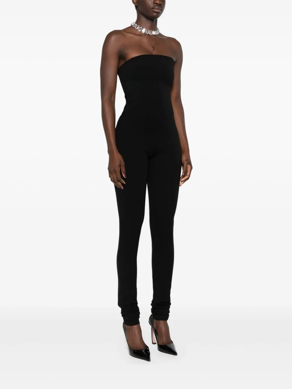 THE ATTICO Elegant Off-Shoulder Jumpsuit