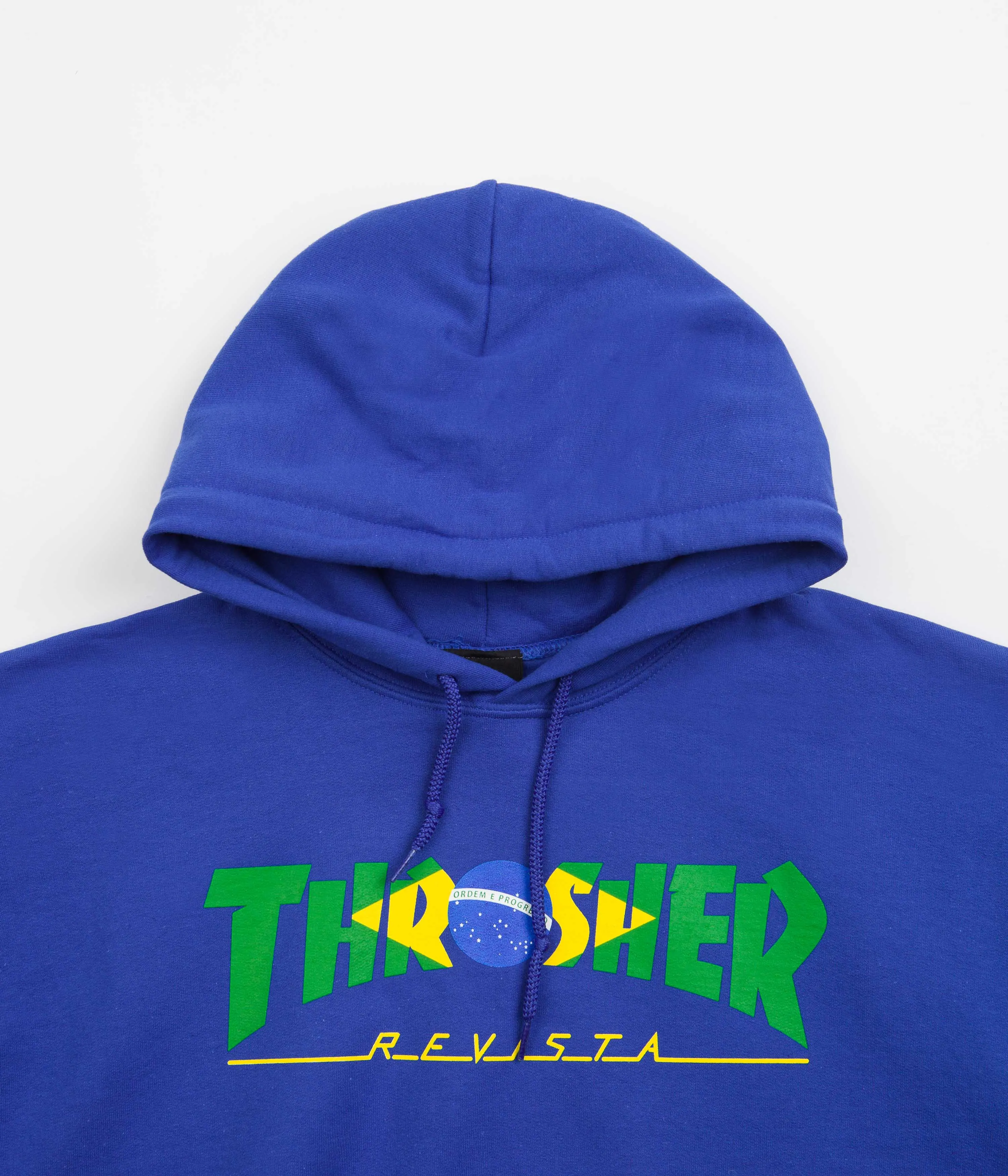 Thrasher Brazil Revista Hoodie - Royal