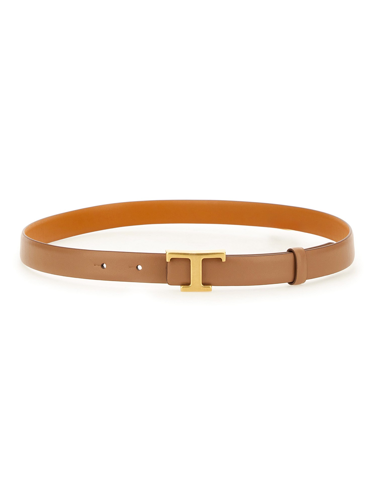 TOD'S    REVERSIBLE T TIMELESS LEATHER BELT